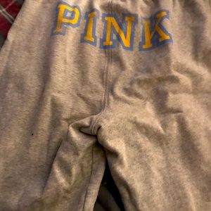 Victoria secret pink shorts gray size xtra small